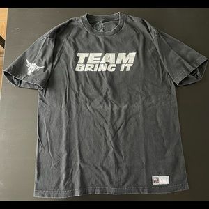 WWE The Rock Men’s T-shirt. XL. Black/White.